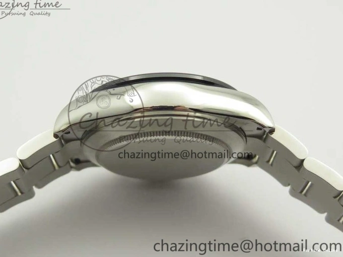 0107 Daytona 116500 JHF Best Edition Ceramic Bezel White Dial Black Red on SS Bracelet A Elegant 3266